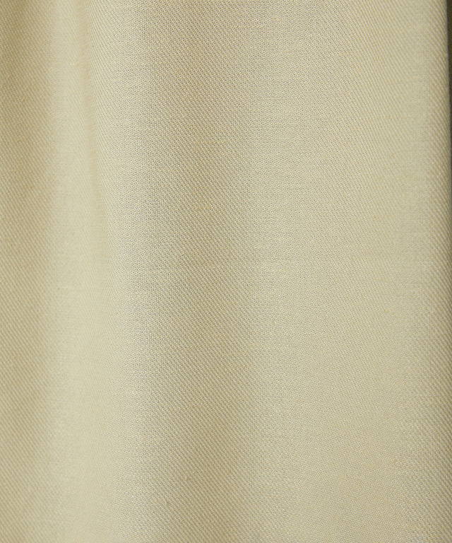 リネンブレンド セミワイド パンツ