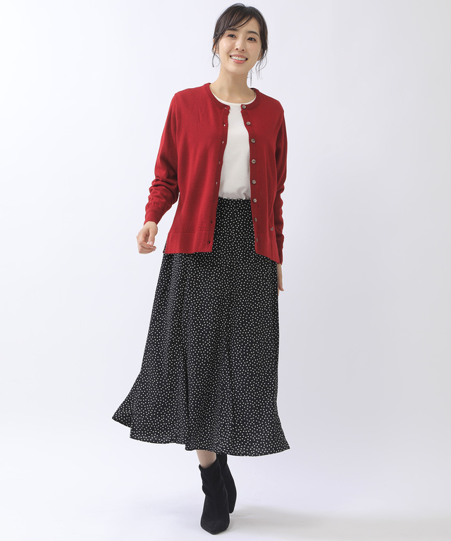 ドット フレア スカート【一部店舗・WEB限定商品】