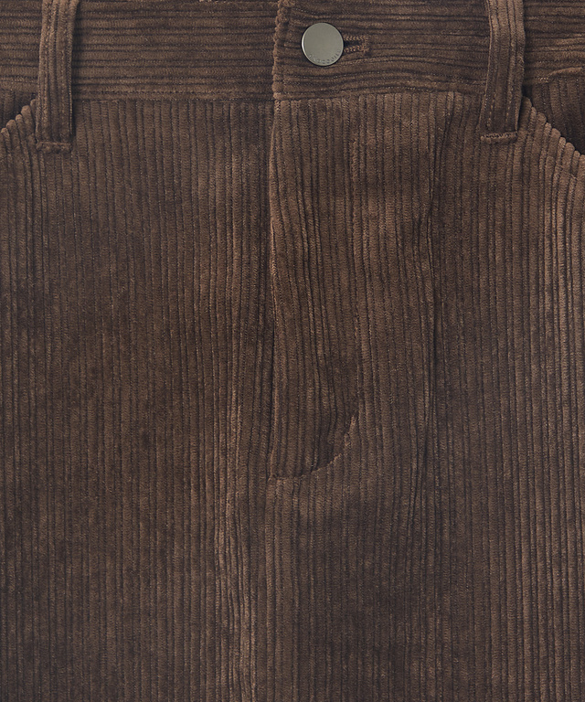 コーデュロイ ミドル丈 スカート