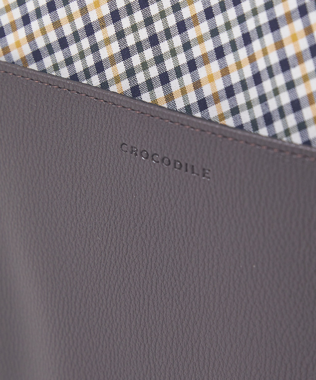クロコダイルタータン ミニ ショルダーバッグ