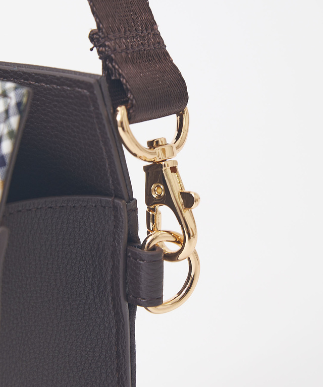 クロコダイルタータン ミニ ショルダーバッグ