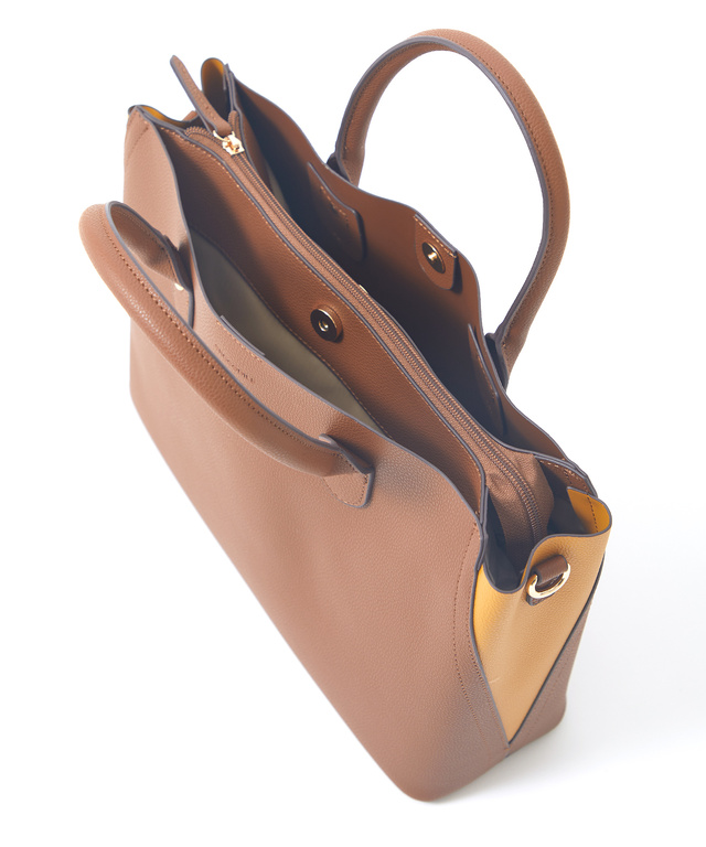 配色デザイン トート バッグ