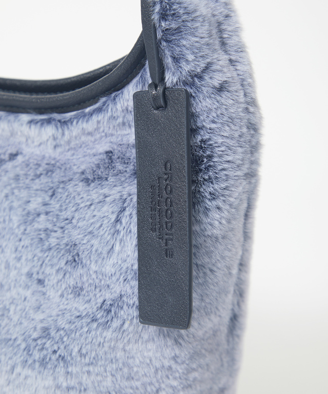 フェイクファー ショルダー バッグ