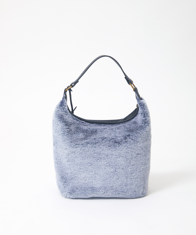 フェイクファー ショルダー バッグ