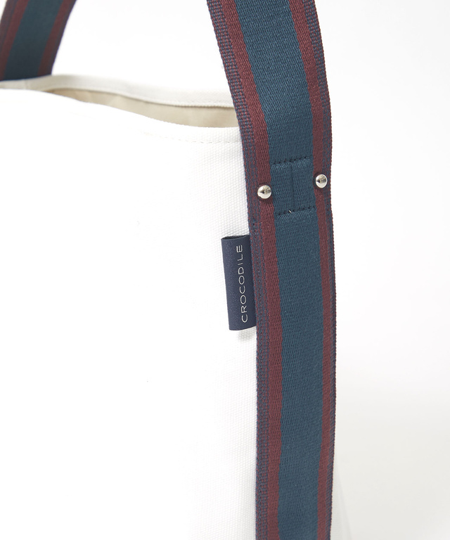 配色ストラップ キャンバス バッグ