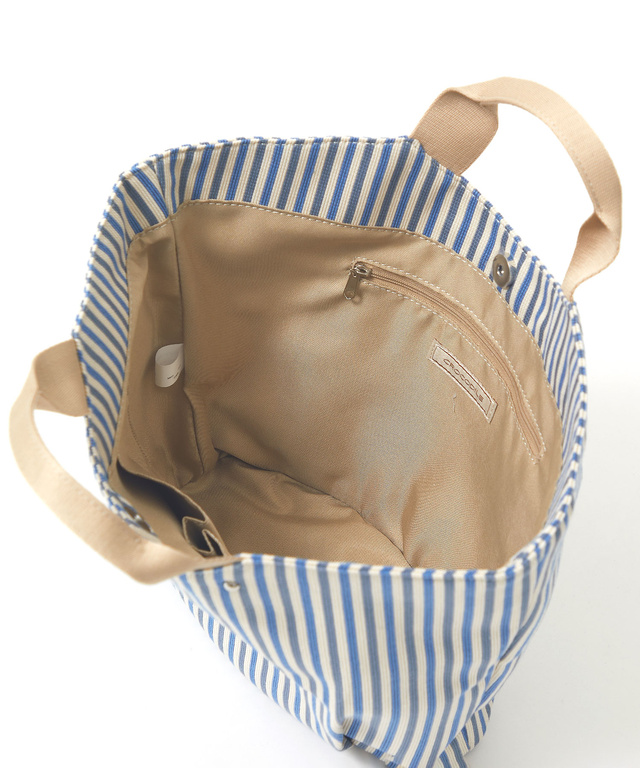 ストライプ トートバッグ