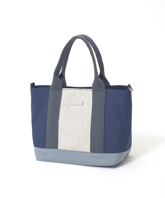 キャンパス地 ミニトートバッグ