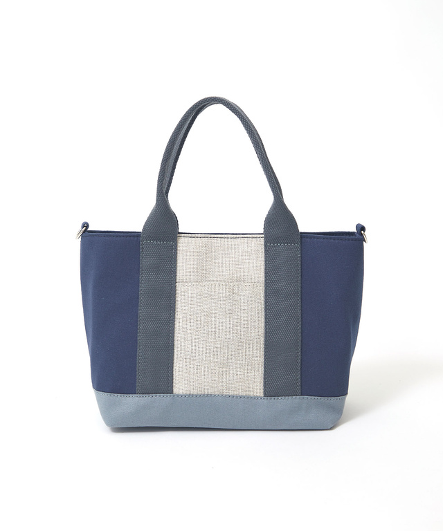 キャンパス地 ミニトートバッグ