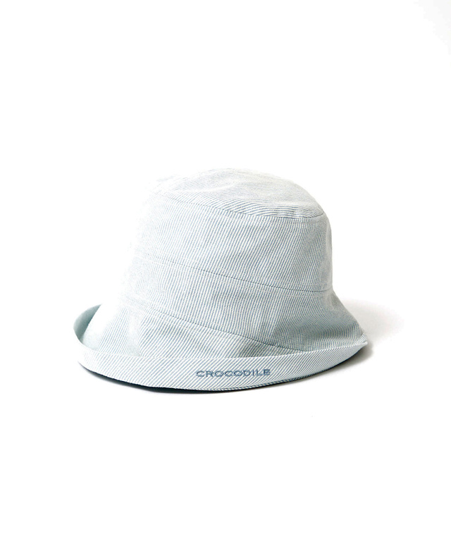 ストライプ オブザー ハット【UV加工】【手洗いOK】