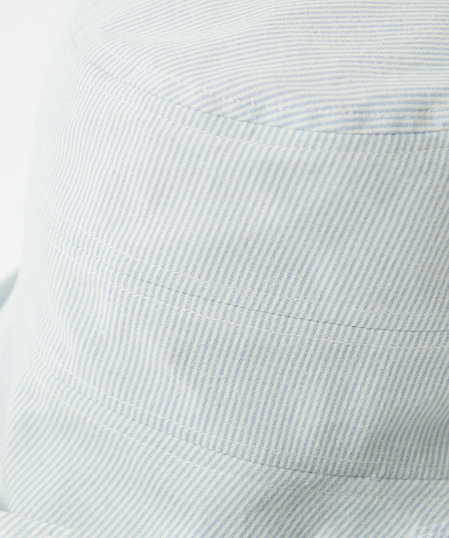 ストライプ オブザー ハット【UV加工】【手洗いOK】