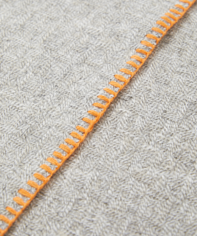 ケープ風 ステッチデザイン ストール【手洗いOK】