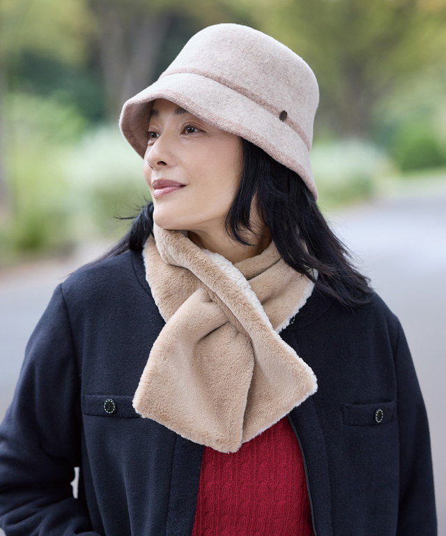 リバーシブル ティペット【手洗いOK】