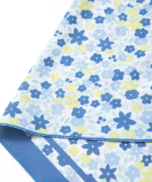 花柄 スカーフ【接触冷感】