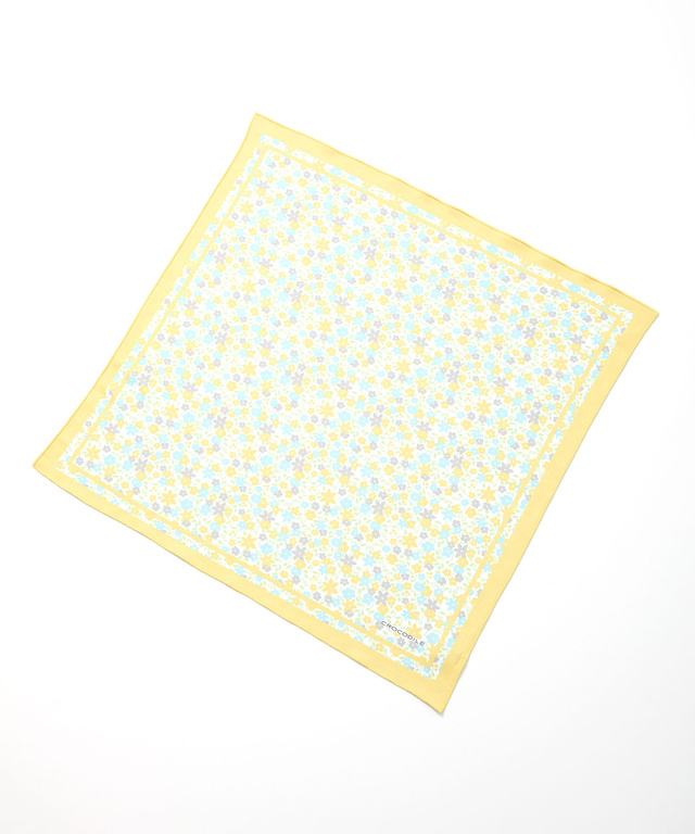 花柄 スカーフ【接触冷感】