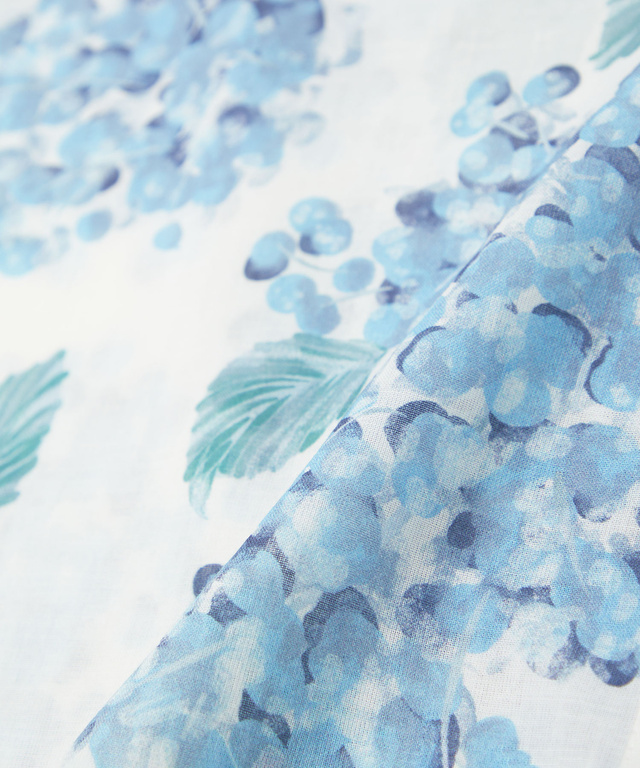 ミモザ プリント ストール