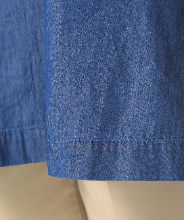 デニム刺繍チュニック