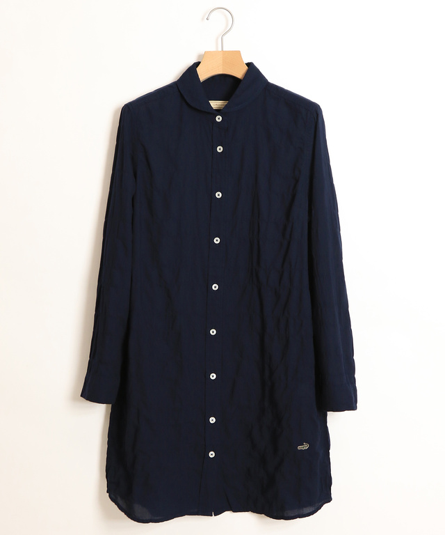 シャーリングシャツチュニック