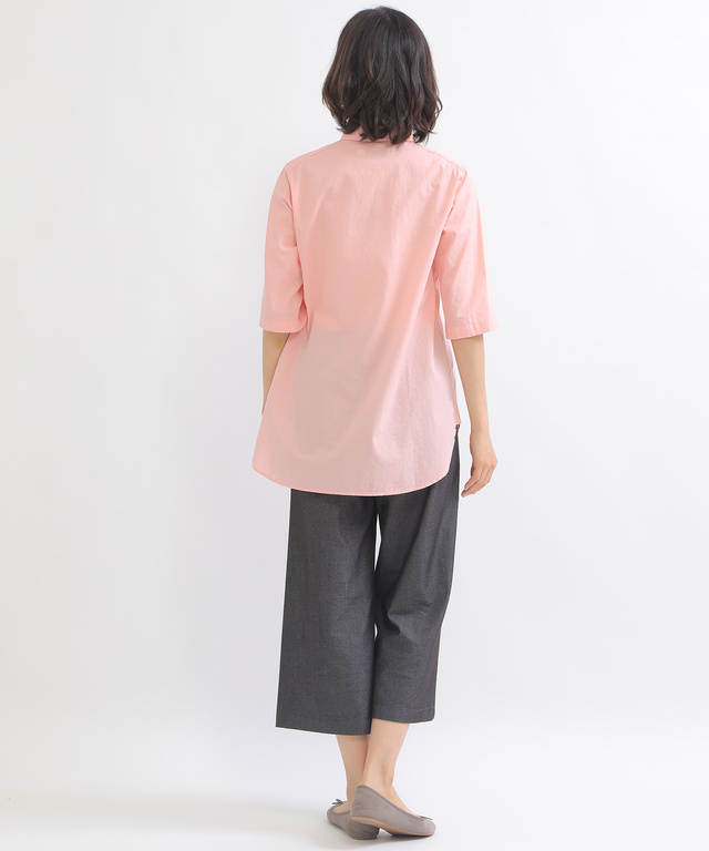 ドビー シャツ チュニック