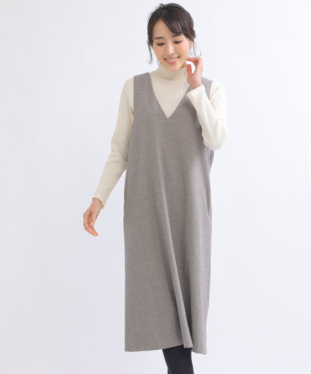 ロング ジャンパースカート
