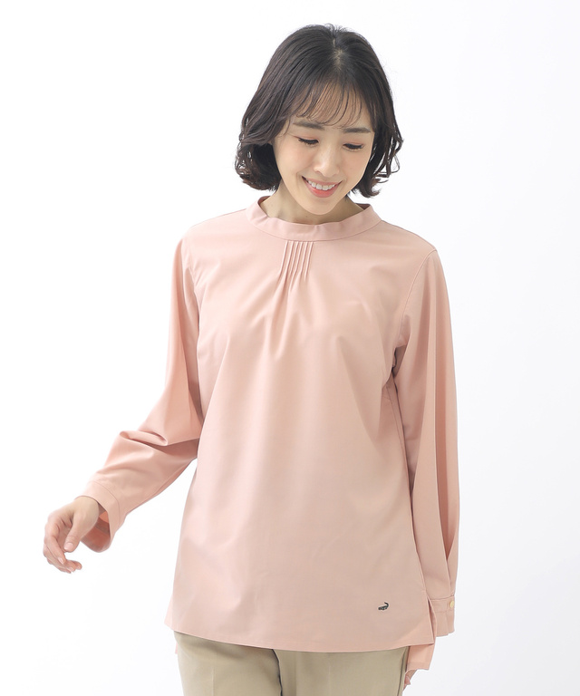 レディース フロントタック プルオーバー ブラウス通販 0321 クロコダイル Crocodile 公式通販サイト