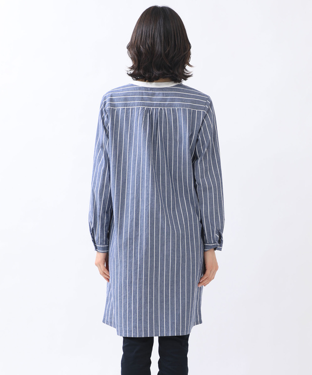 ストライプ ロング チュニック