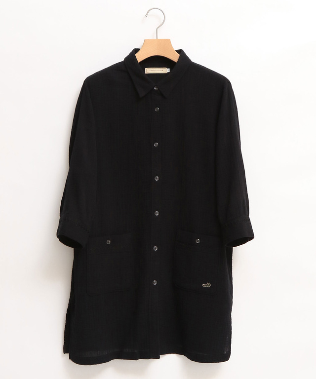 楊柳調 刺繍 チュニック【UV加工】