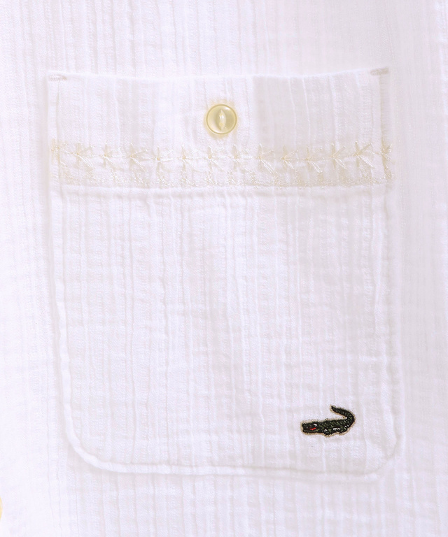 楊柳調 刺繍 チュニック【UV加工】