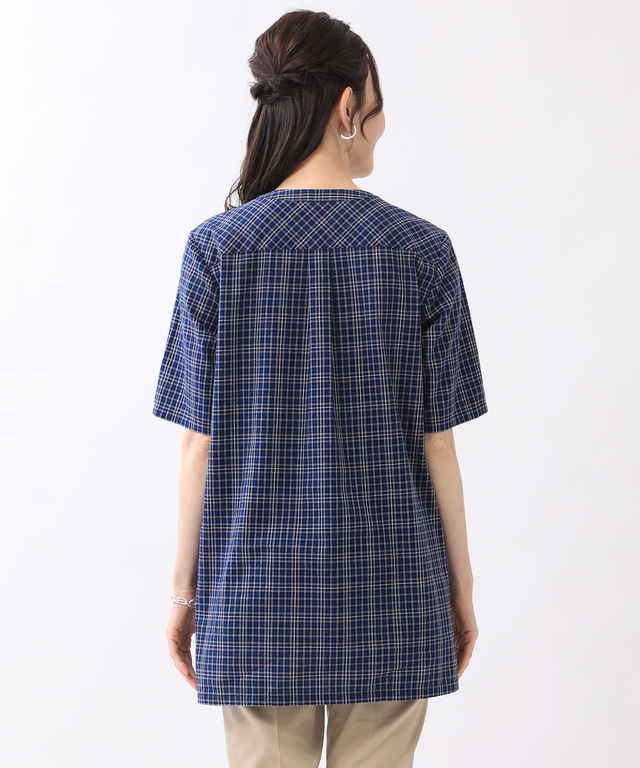 フロント切り替え Aライン チュニック【WEB・一部店舗限定】