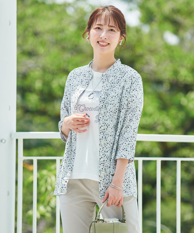春夏デイリーにぴったり♡花柄トップス お洒落カジュアル女子会コーデ fc6927a4cd7fc6f068de9eb5d3ae4a