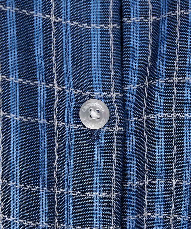 ダブルガーゼ チェック チュニック