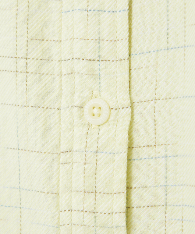 ツイル チェック柄 チュニック