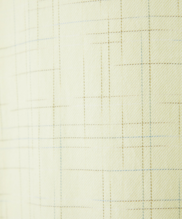 ツイル チェック柄 チュニック