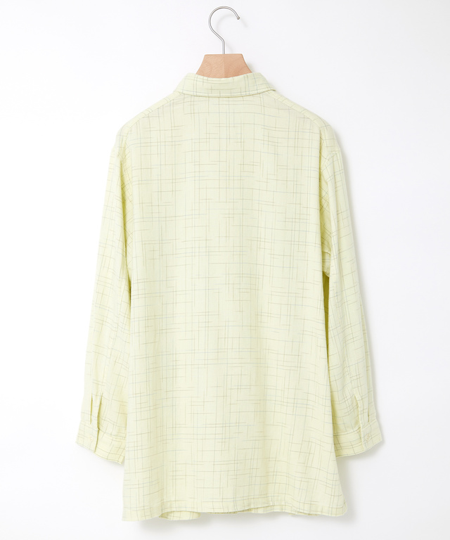 ツイル チェック柄 チュニック