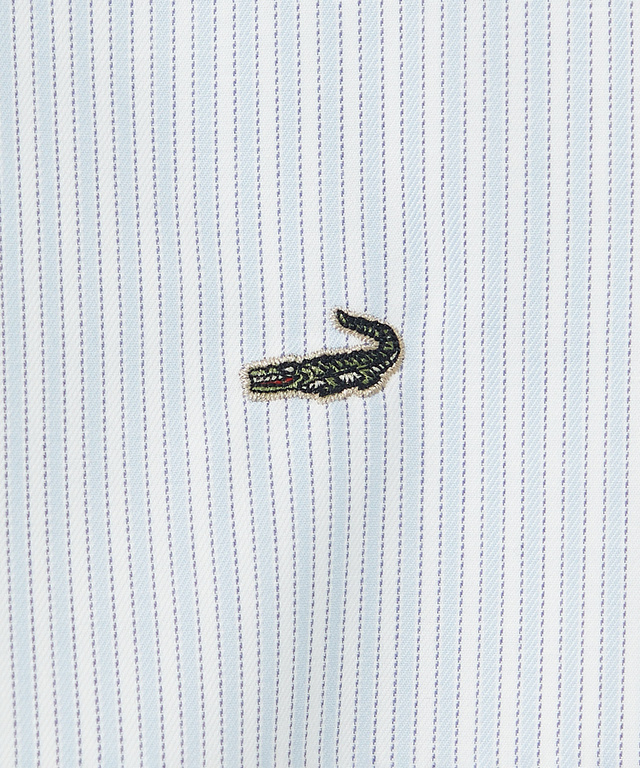 ノンアイロン ストライプ チュニック【シワになりにくい】