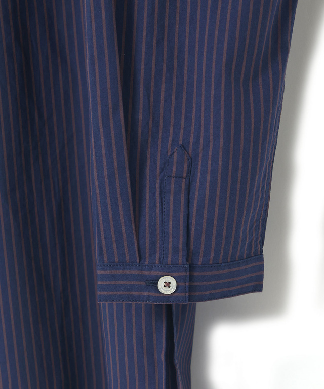 ストライプ スキッパー チュニック【オンラインショップ・一部店舗限定】