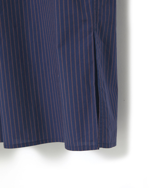 ストライプ スキッパー チュニック【オンラインショップ・一部店舗限定】