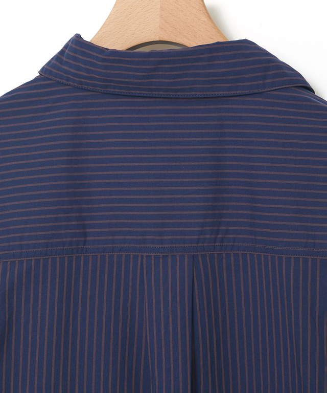 ストライプ スキッパー チュニック【オンラインショップ・一部店舗限定】