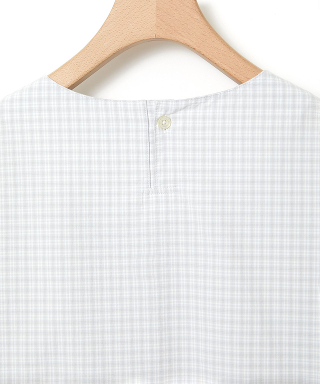 タックデザイン チェック チュニック【オンラインショップ・一部店舗限定】