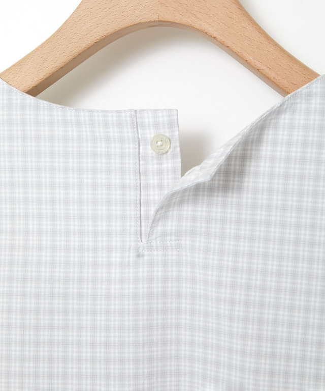 タックデザイン チェック チュニック【オンラインショップ・一部店舗限定】