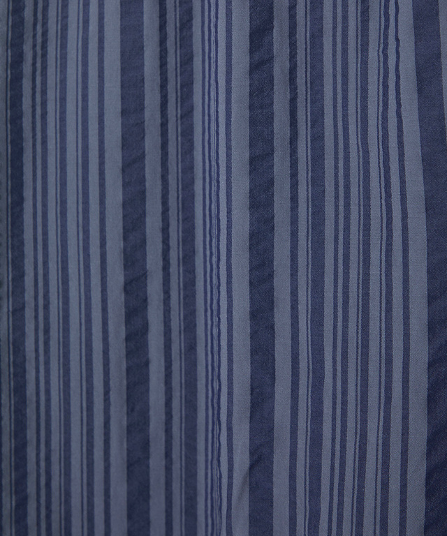 ストライプ ギャザー チュニック