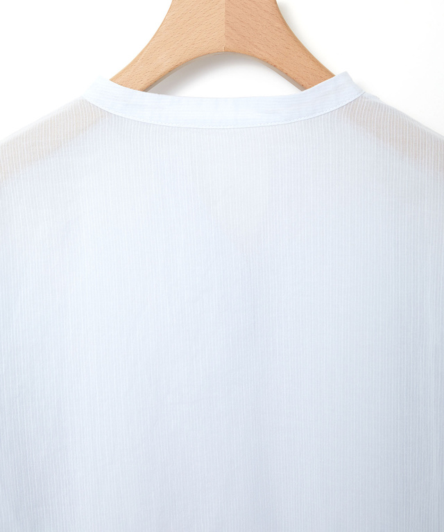 スノーコットン 梯子レース チュニック【接触冷感】