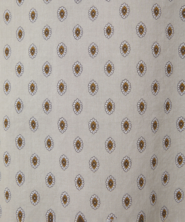 プロヴァンス柄 スクエアネック チュニック【オンラインショップ・一部店舗限定】