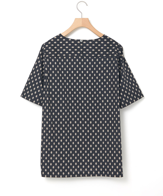 プロヴァンス柄 スクエアネック チュニック【オンラインショップ・一部店舗限定】