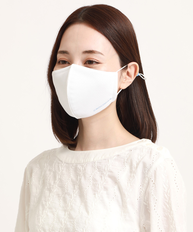 ロゴ入り立体型マスク【日本製】【手洗いOK】