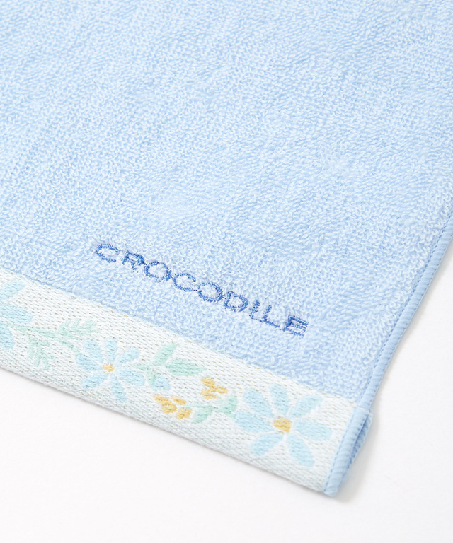 花柄刺繍 タオル ハンカチ【今治タオル】