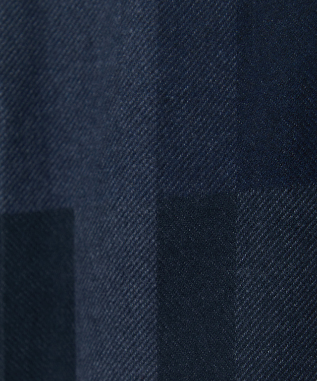 微起毛 昼夜織り デザイン シャツ