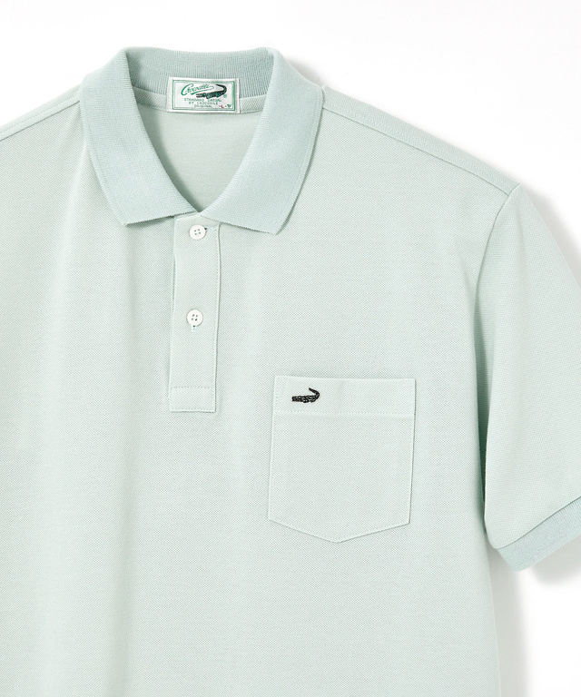 【ベストセラー】鹿の子 ワンポイント 半袖ポロシャツ【日本製】