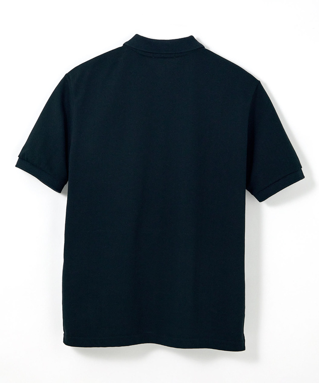 【ベストセラー】鹿の子 ワンポイント 半袖ポロシャツ【日本製】