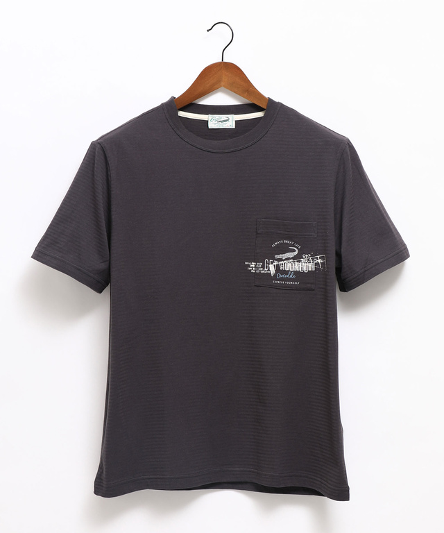 ポケットワニ Tシャツ