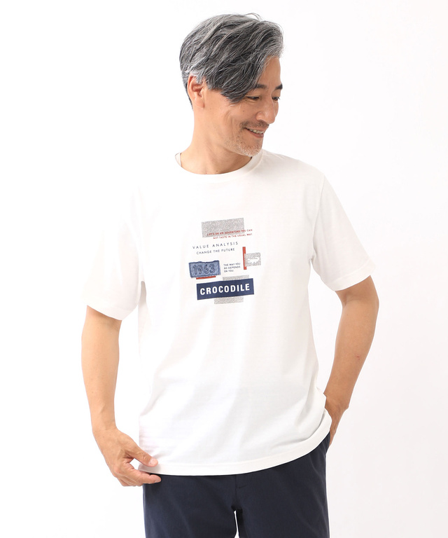 ロゴモチーフ Tシャツ【吸汗速乾】